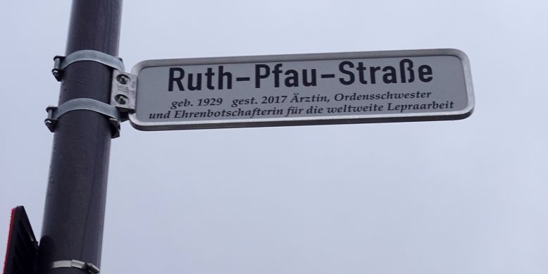 Das neue Straßenschild