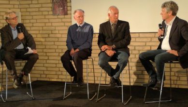 Prof. Dr. Martin Gertler, Dieter Stockhausen, Harald Meyer-Porzky und Jürgen Belker-van den Heuvel